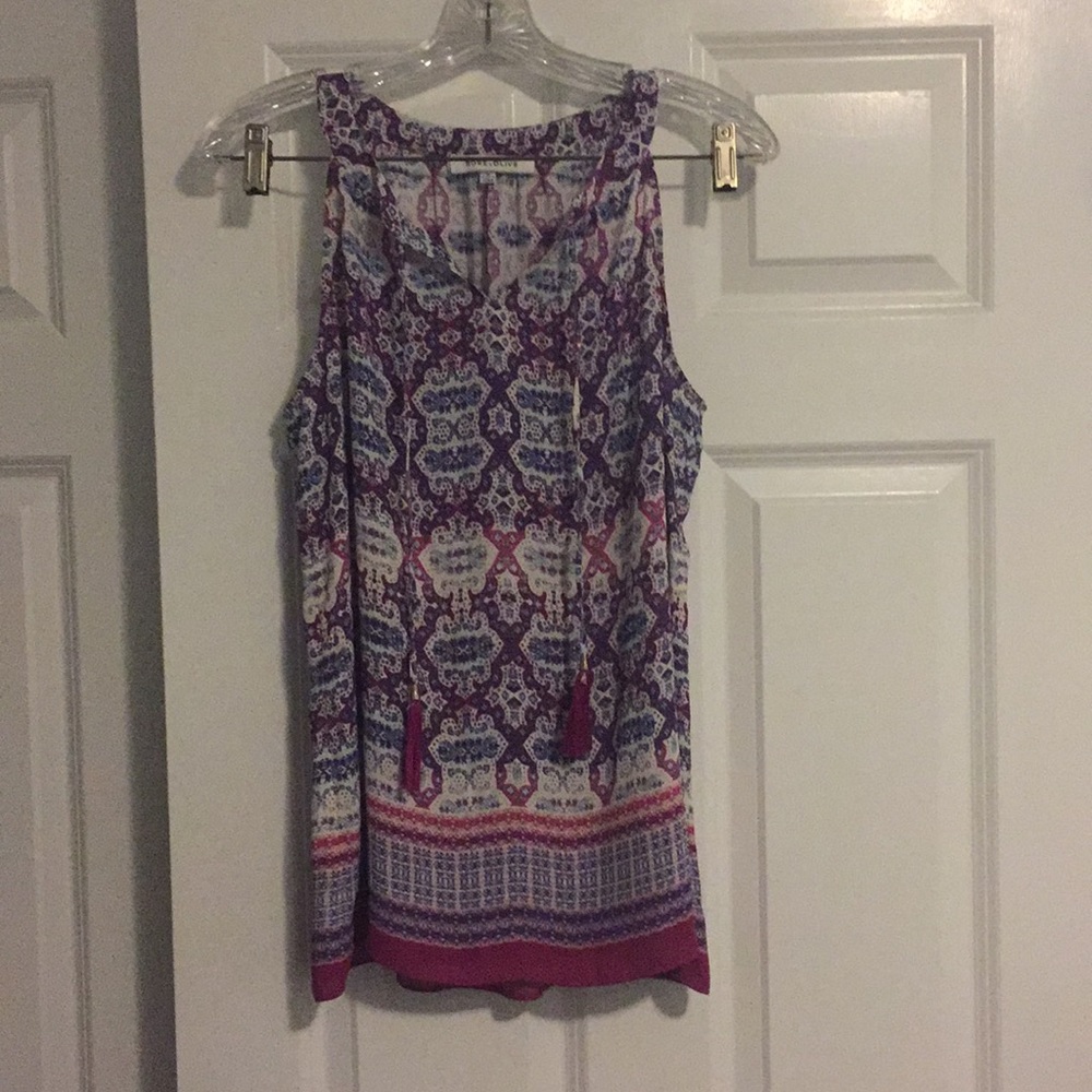 NWOT tank/blouse